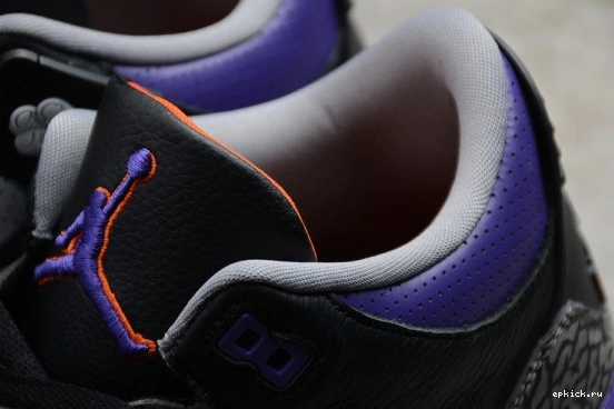 Cheap EP Air Jordan Purple Black CT8532-050 Court Retro 3 CT8532-050 0119